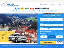 Tablet Screenshot of munich-carhire.com